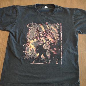 2001 OZZIFEST - The Dirtiest Nasties Deadliest Tour T-Shirt  Black Sabbath Large